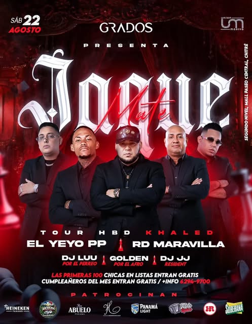 Flyer Tour Por El Afro